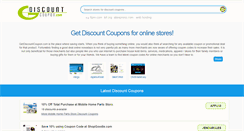 Desktop Screenshot of getdiscountcoupon.com